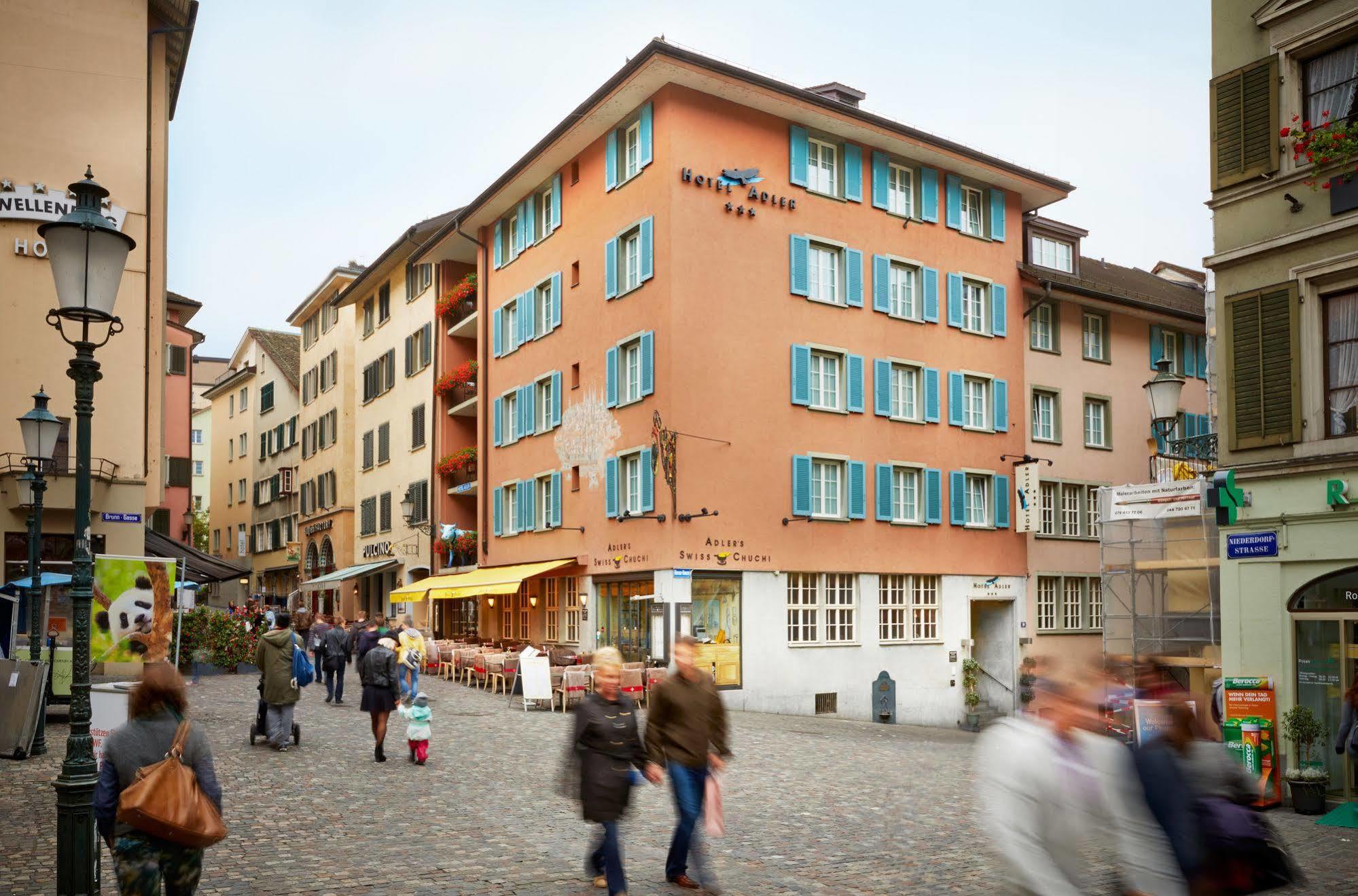Hotel Adler Zurich Exterior photo